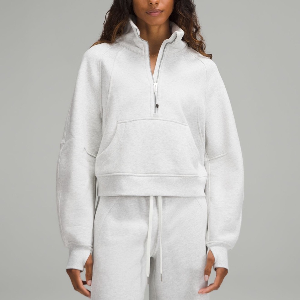 Lululemon Scuba Oversized Funnel-Neck Half Zip